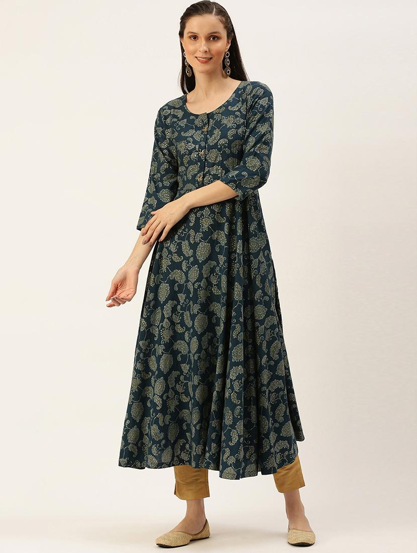 women's flared kurta