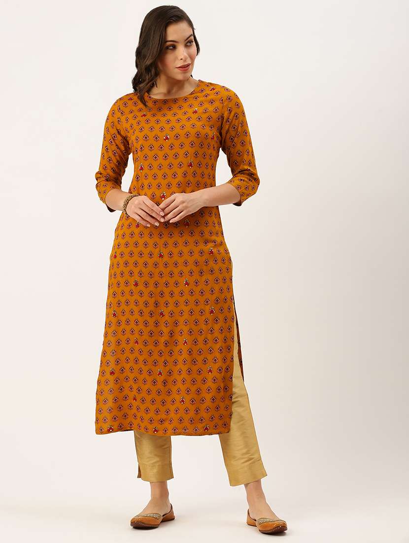 women's straight kurta