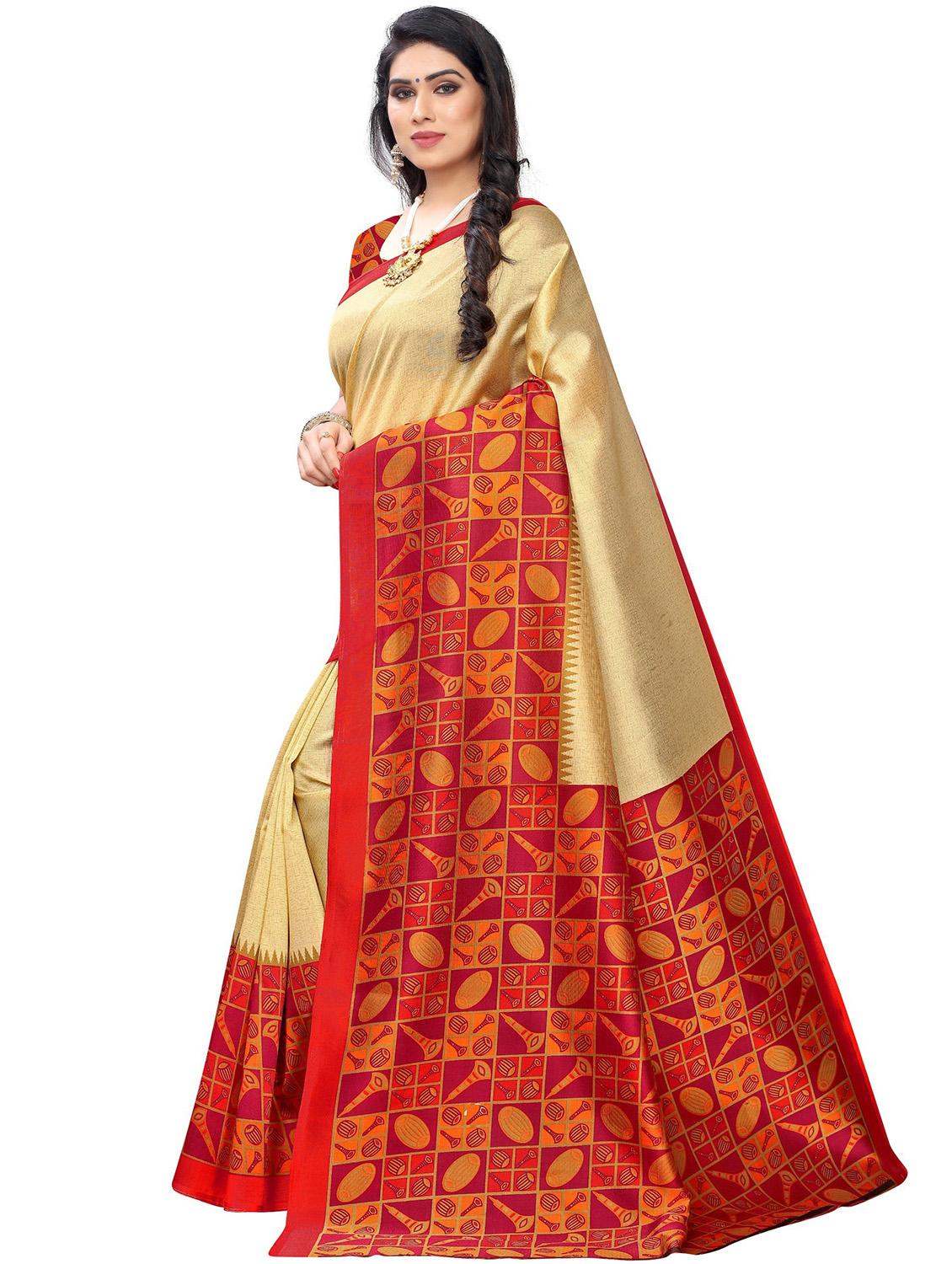 solid plain saree - 18488097 - Standard Image - 1