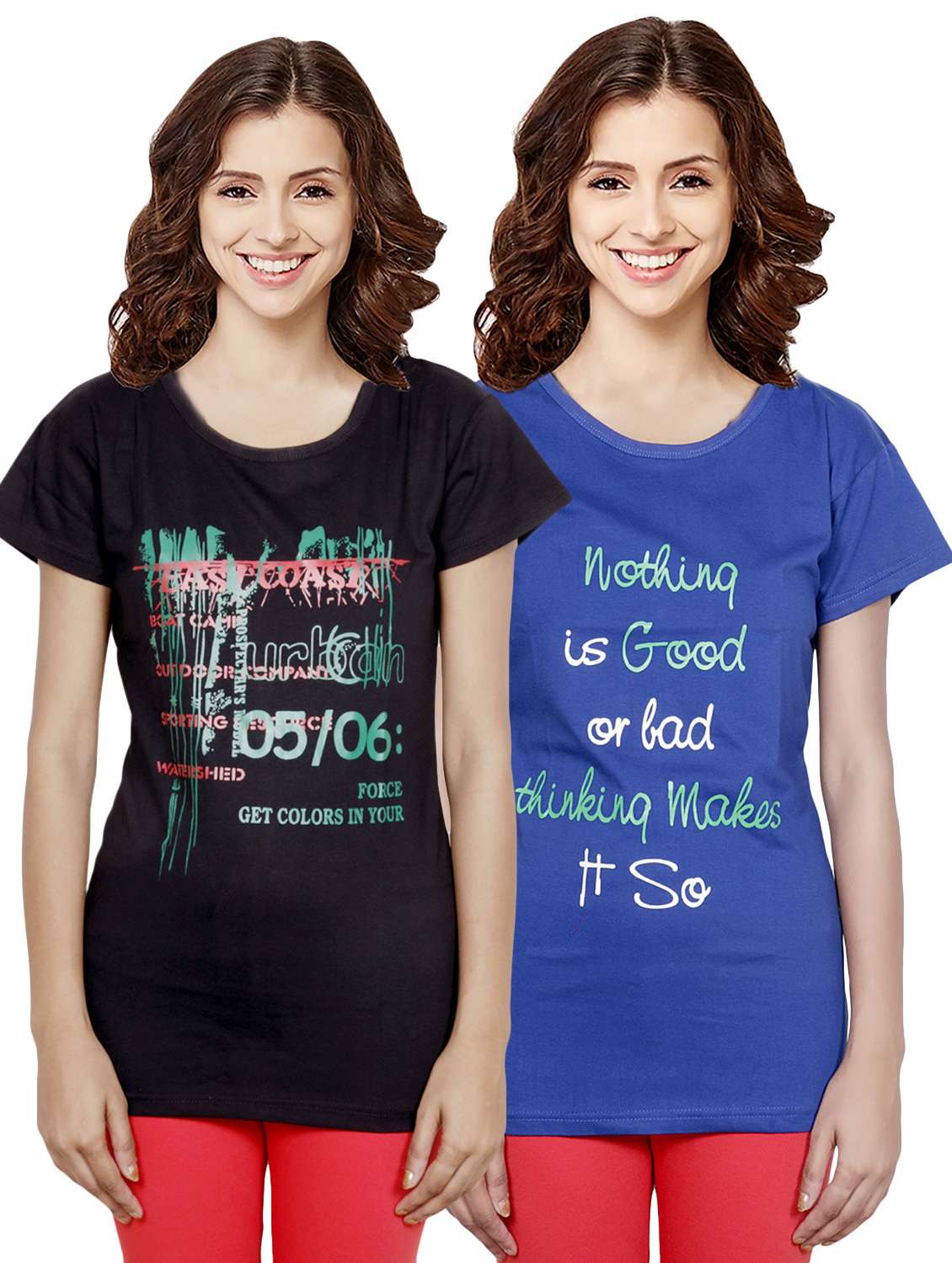 women's t-shirt combo