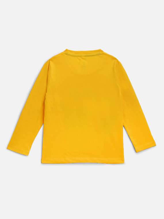 boys yellow printed nightwear pajama set  - 18493144 -  Standard Image - 1