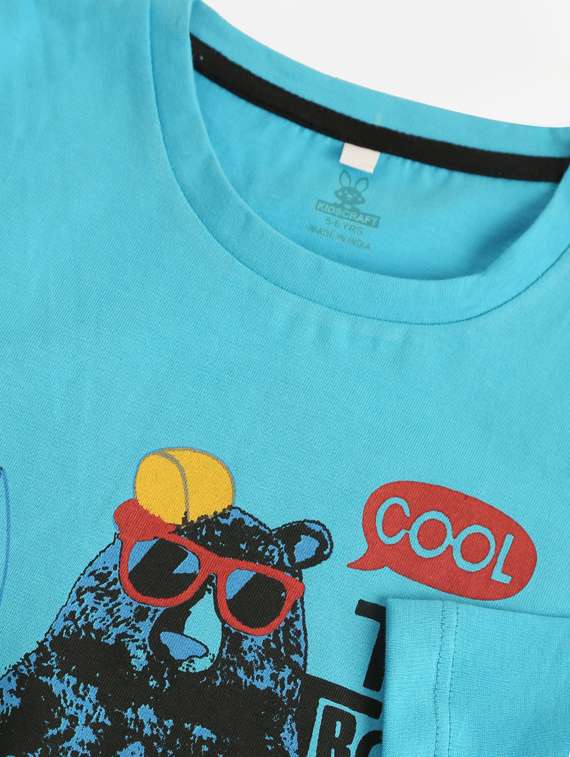 boys printed nightwear pajama set  - 18493148 -  Standard Image - 4