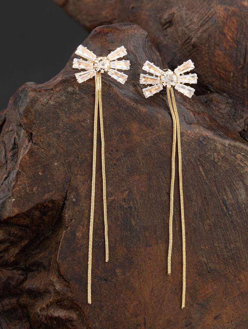 gold-toned beads detailing dangler