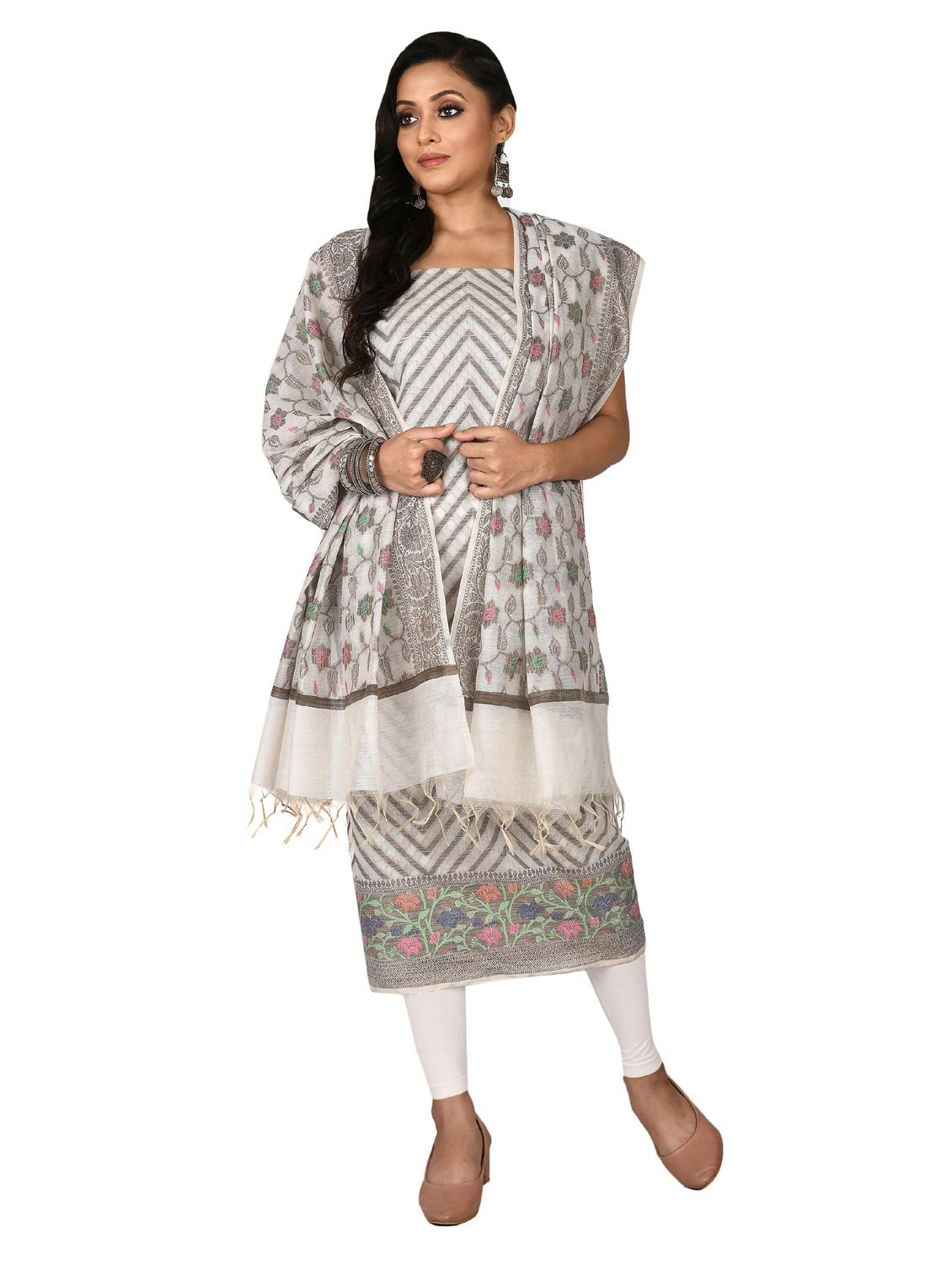 chevron unstitched suit set - 18499603 - Zoom Image - 0