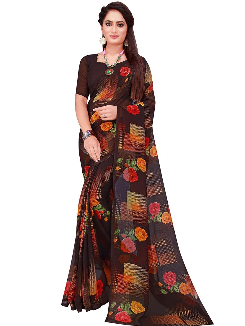 women's saree combo with blouse - 18500516 -  Standard Image - 1