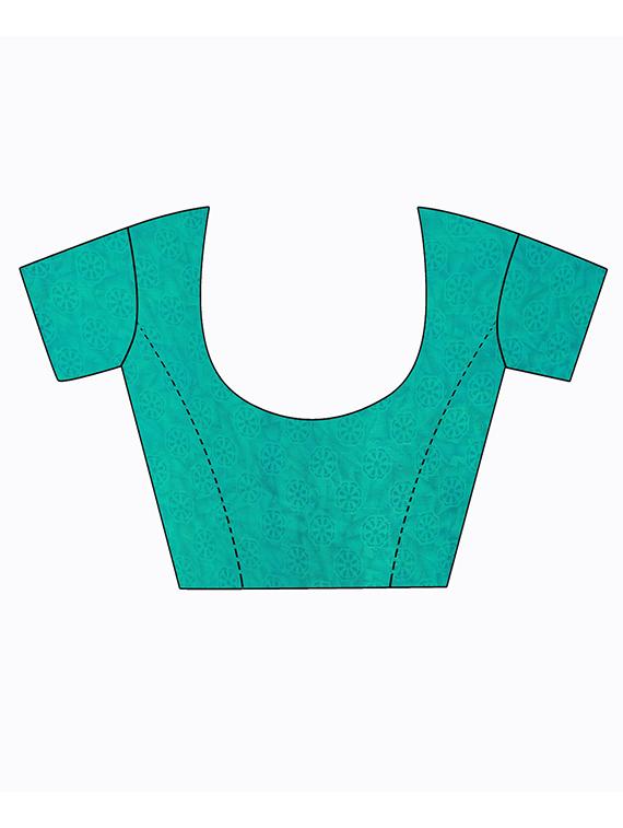 women's saree combo with blouse - 18500694 - Standard Image - 4