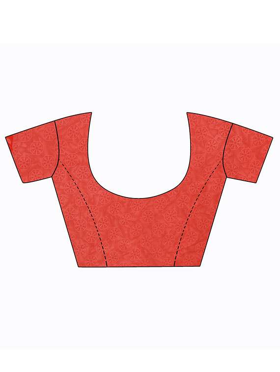 women's saree combo with blouse - 18501023 - Standard Image - 4