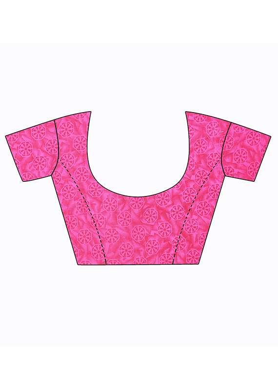 pack of 2 printed saree with blouse - 18501026 -  Standard Image - 4