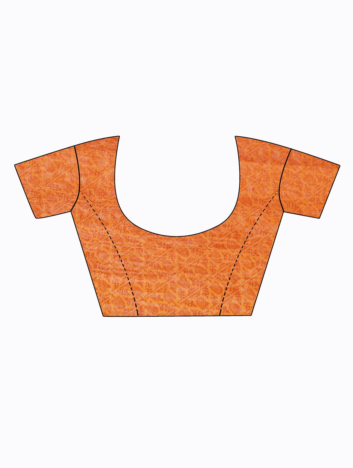 pack of 2 printed saree with blouse - 18501125 - Standard Image - 4