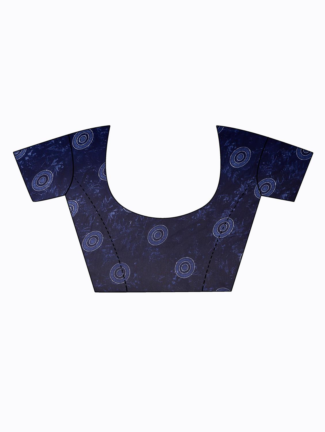 women's saree combo with blouse - 18501172 - Standard Image - 4