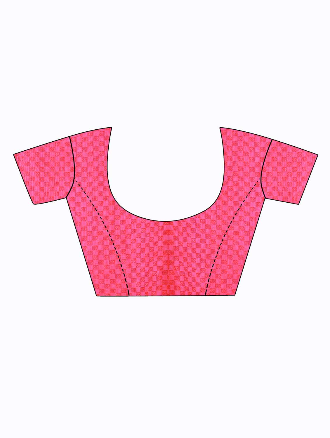 women's printed multi colored saree with blouse - 18501367 -  Standard Image - 4