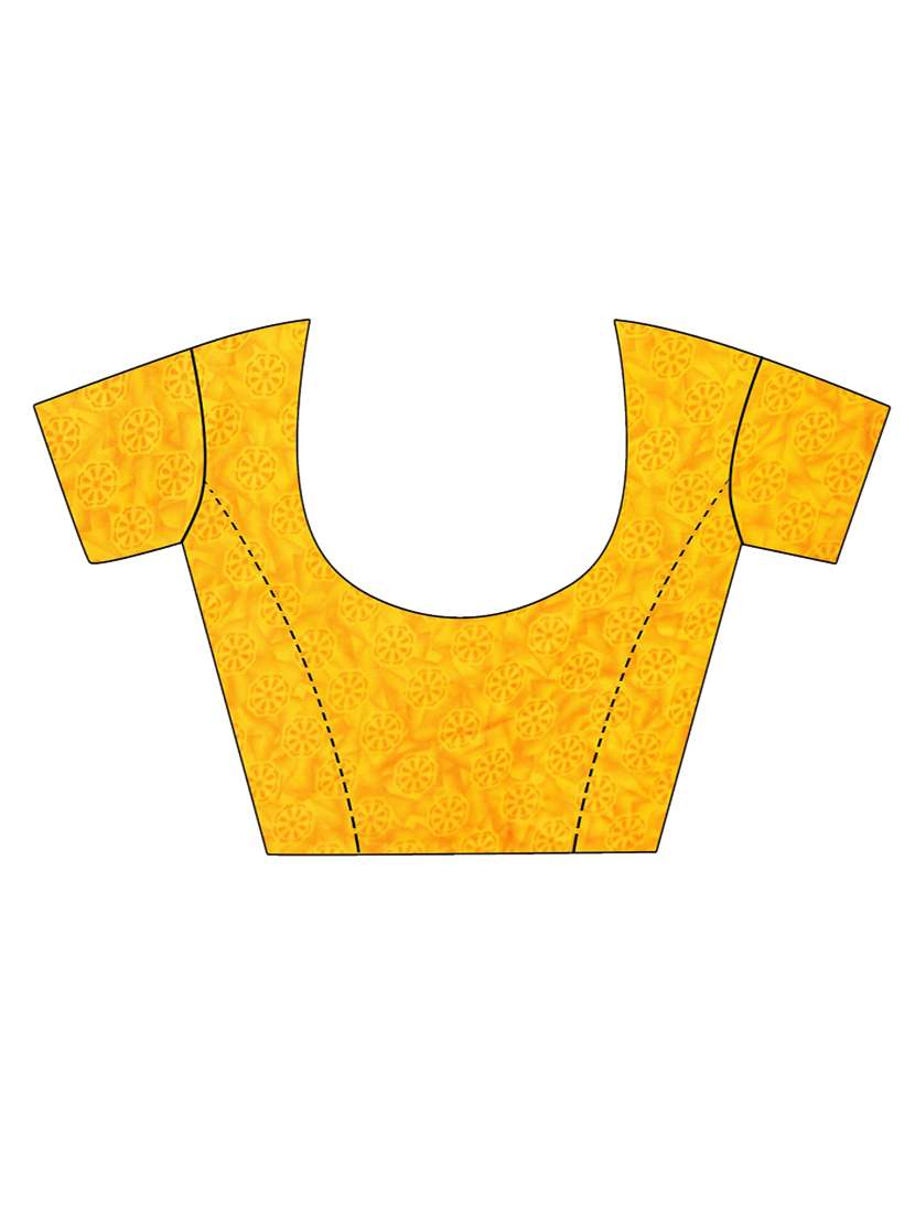 pack of 2 printed sarees with blouse - 18501561 -  Standard Image - 4