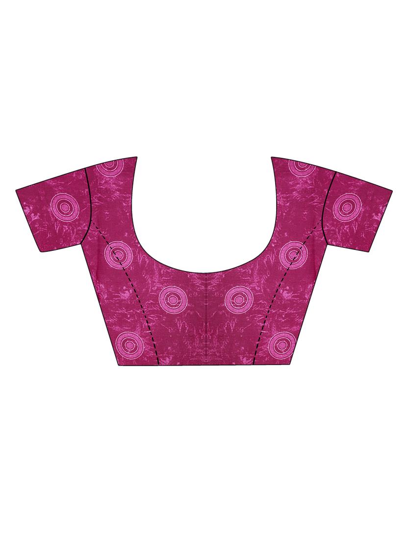 women's saree combo with blouse - 18501644 - Standard Image - 4