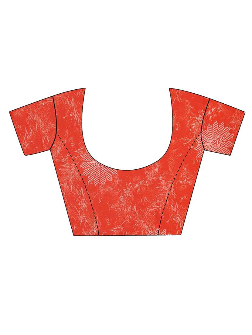 pack of 2 printed sarees with blouse - 18501679 -  Standard Image - 4