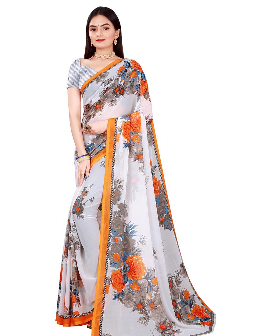 women's saree combo with blouse - 18501797 -  Standard Image - 1