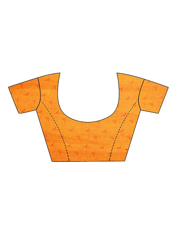 pack of 2 printed sarees with blouse - 18501808 - Standard Image - 4