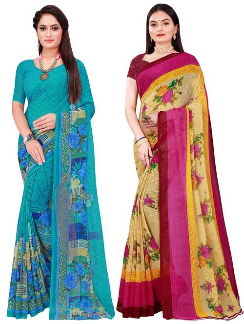 Women's Saree Combo With Blouse