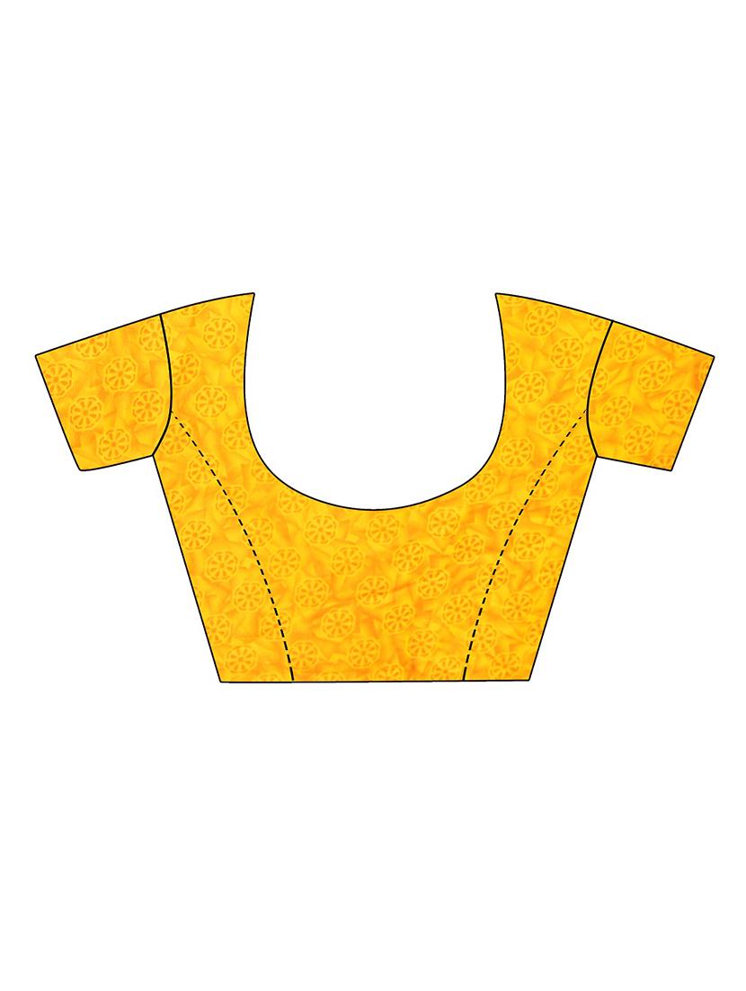 women's saree combo with blouse - 18501952 - Standard Image - 4