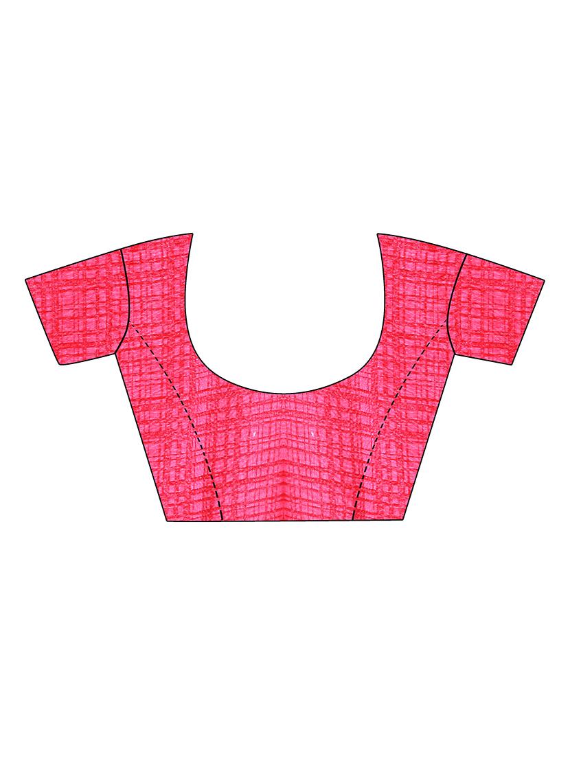women's saree combo with blouse - 18501979 - Standard Image - 4
