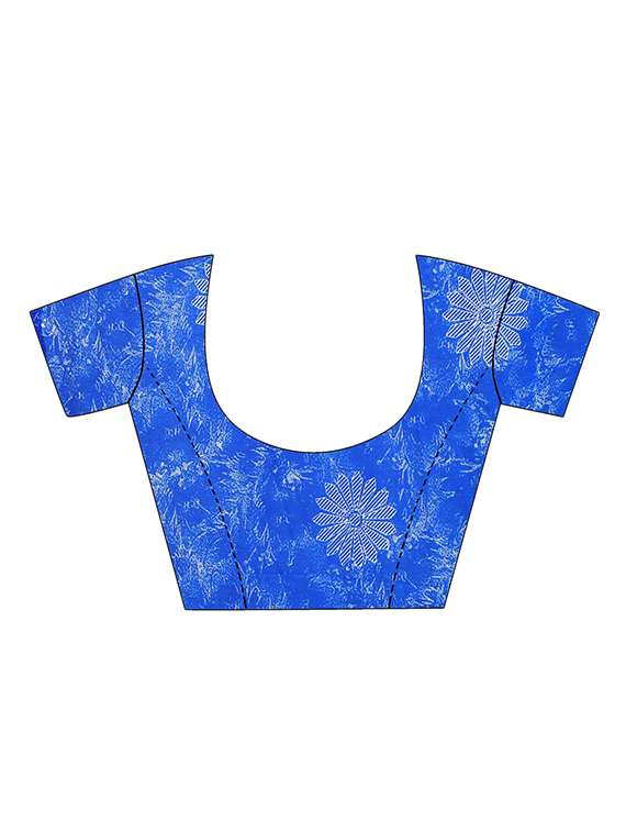 women's saree combo with blouse - 18502086 - Standard Image - 4