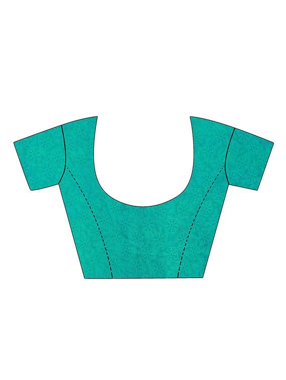 women's saree combo with blouse - 18502352 -  Standard Image - 4