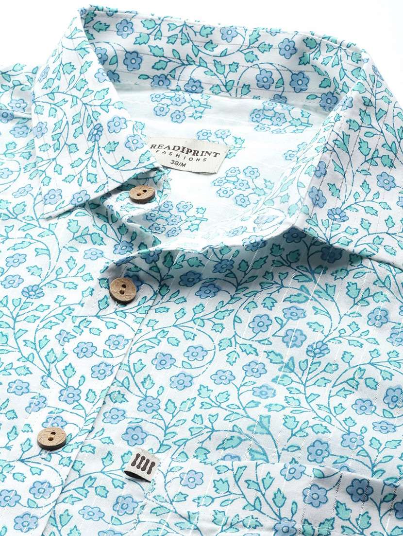 mens florals casual shirt - 18502424 -  Standard Image - 4