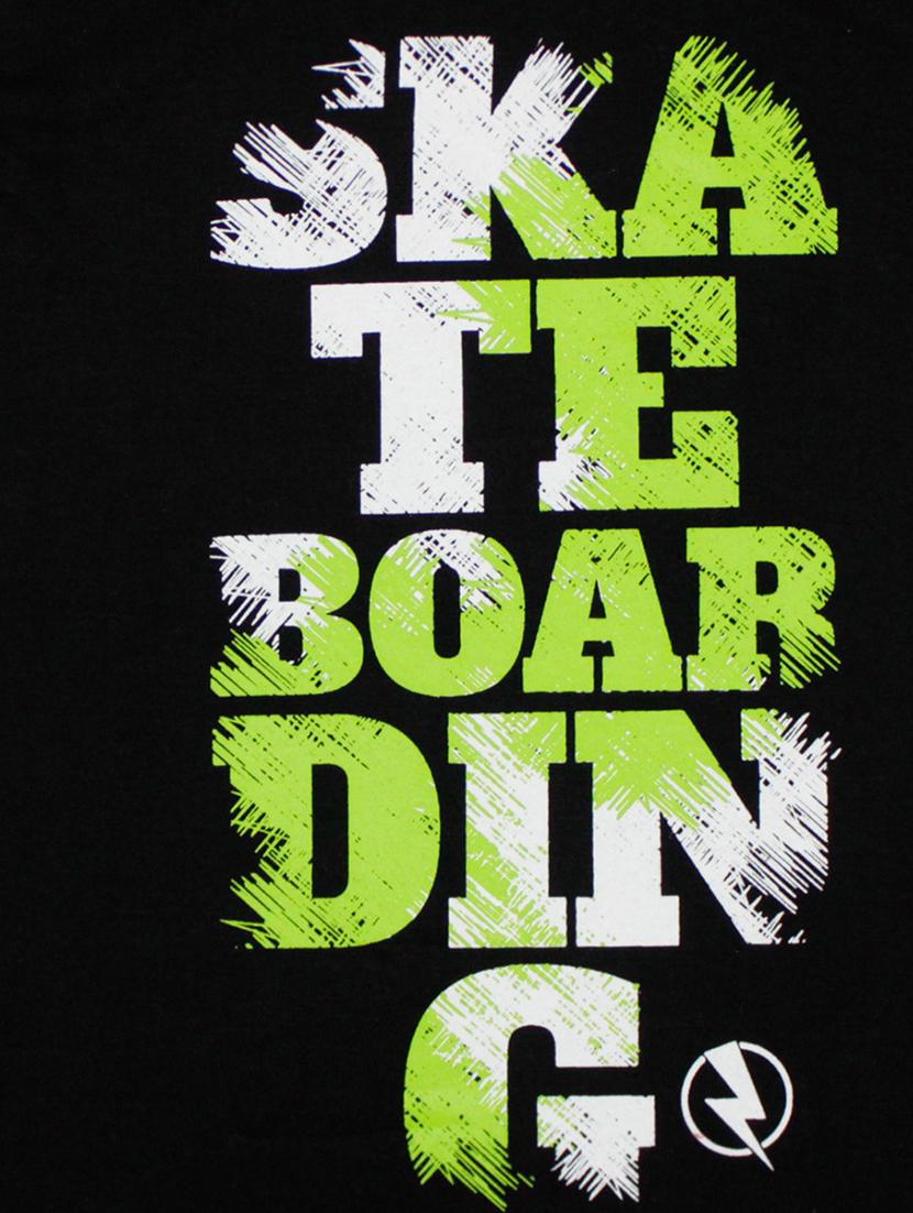 boys typography print t-shirt & jogger set - 18504634 - Standard Image - 4