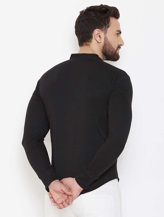 mens solid casual shirt - 18507445 -  Standard Image - 1