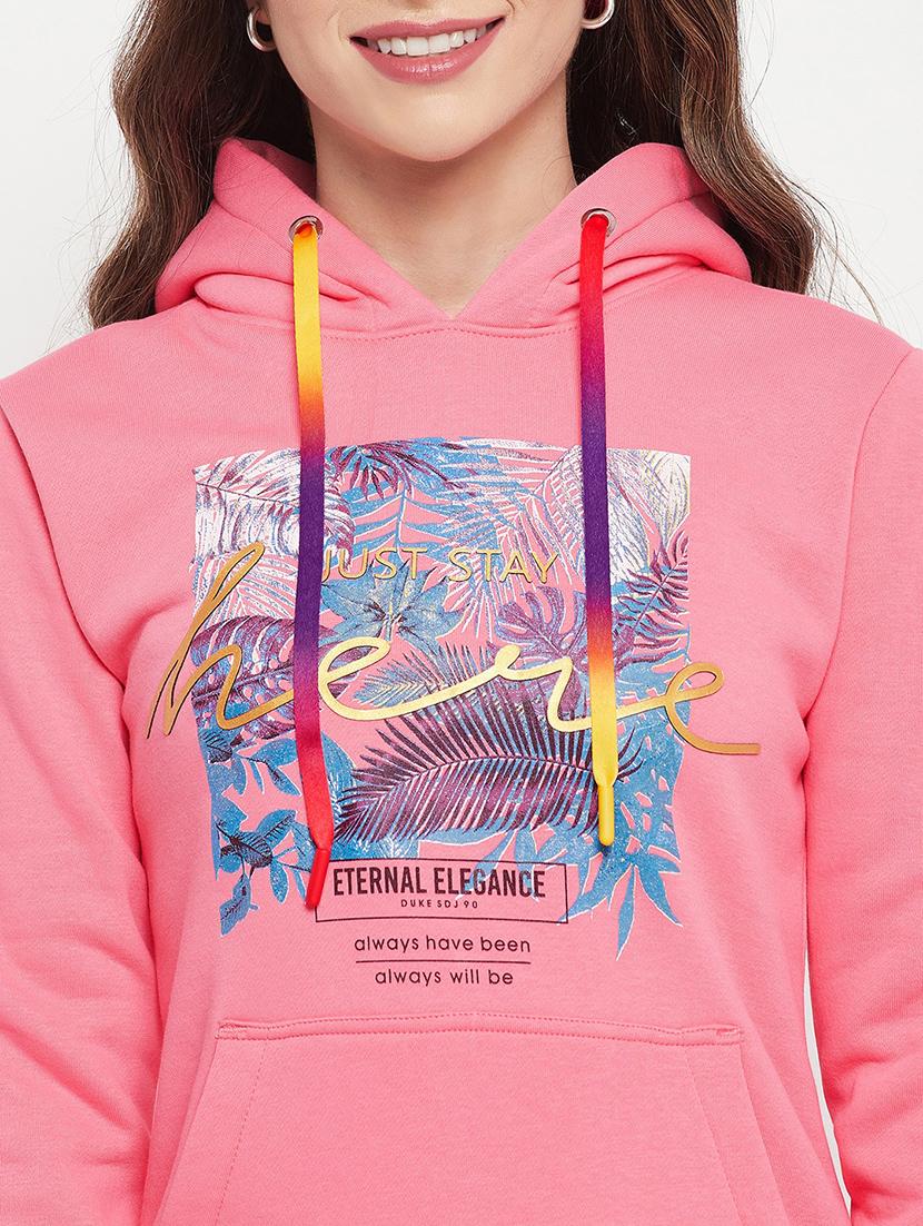 hooded neck graphic sweatshirt - 18507985 - Standard Image - 4
