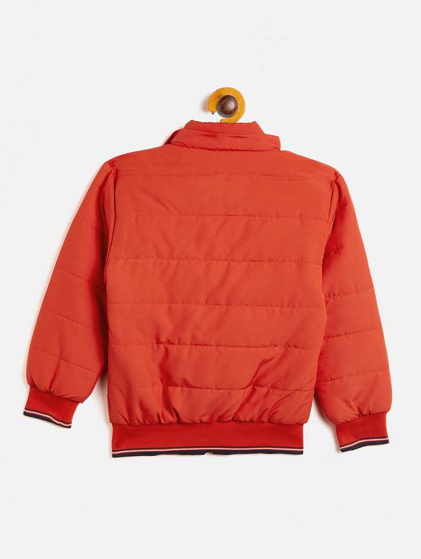 boys hooded neck reversible jacket  - 18508039 -  Standard Image - 1