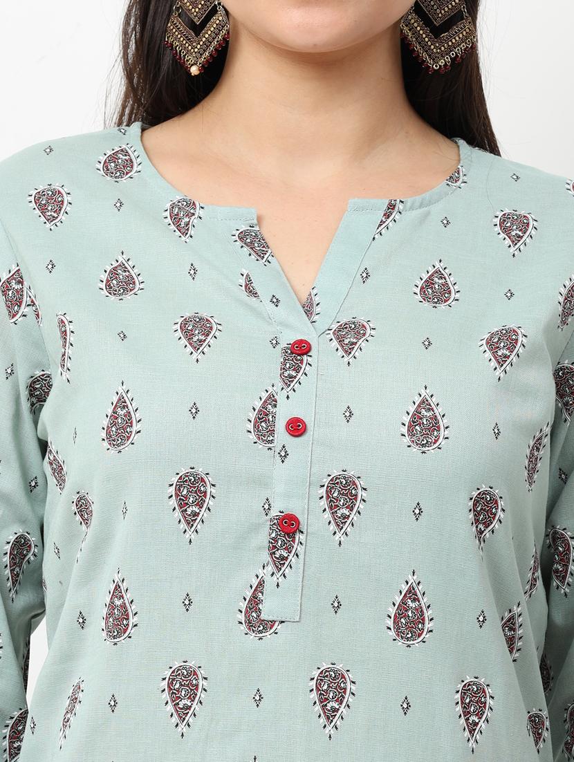 women's straight kurta - 18510082 - Standard Image - 4