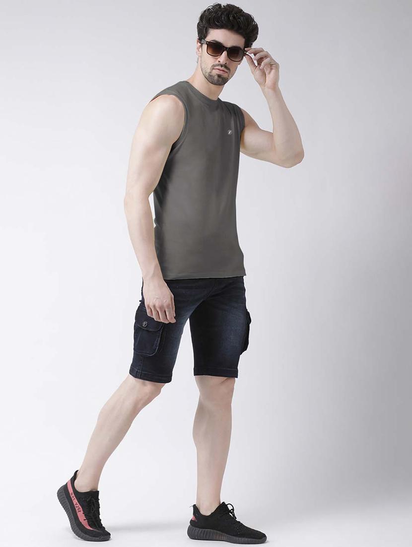 crew neck solid regular t-shirt - 18510134 - Standard Image - 4
