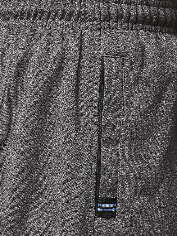 grey solid joggers track pant - 18510402 - Standard Image - 4