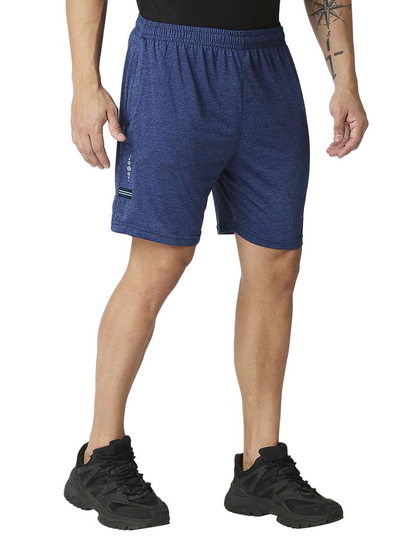 navy blue solid short - 18510469 - Standard Image - 1