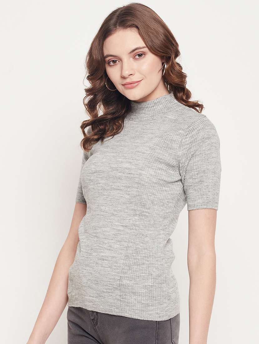 women mock neck solid  - 18512207 -  Standard Image - 1