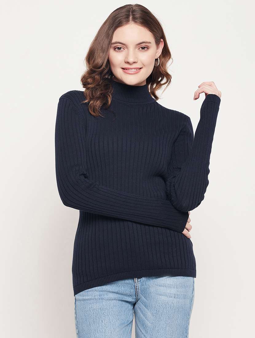long sleeved solid regular pullover