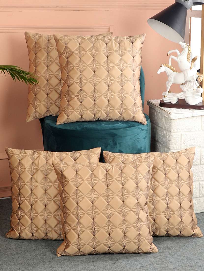 mnd villa polyester sofa cushion cover , 16x16 inch ,5 piece