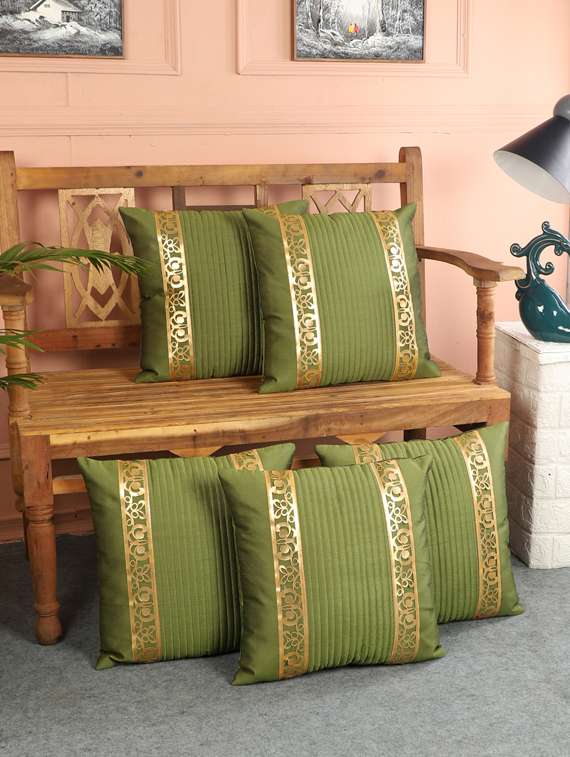 mnd villa polyester sofa cushion cover , 16x16 inch ,5 piece