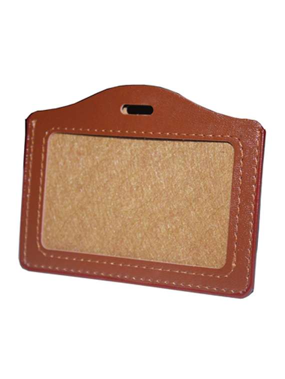 brown leatherette wallet - 18512540 - Standard Image - 1
