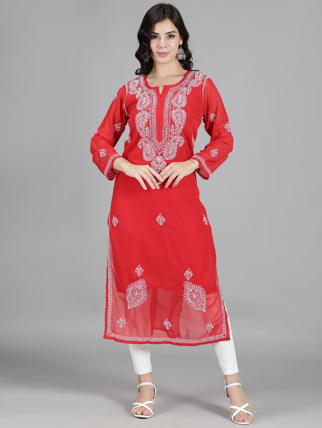 women's straight kurta - 18512666 -  Zoom Image - 0