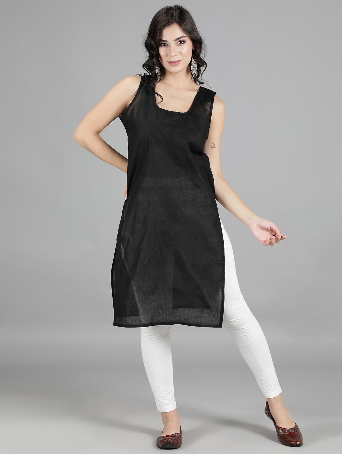 women's straight kurta - 18512667 - Standard Image - 1
