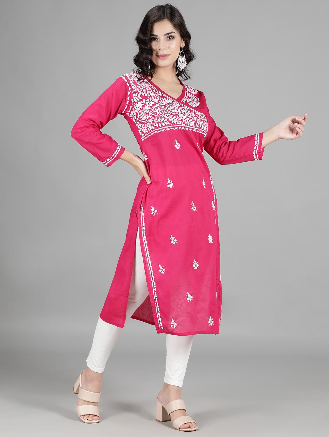 women's straight kurta - 18512682 -  Standard Image - 1