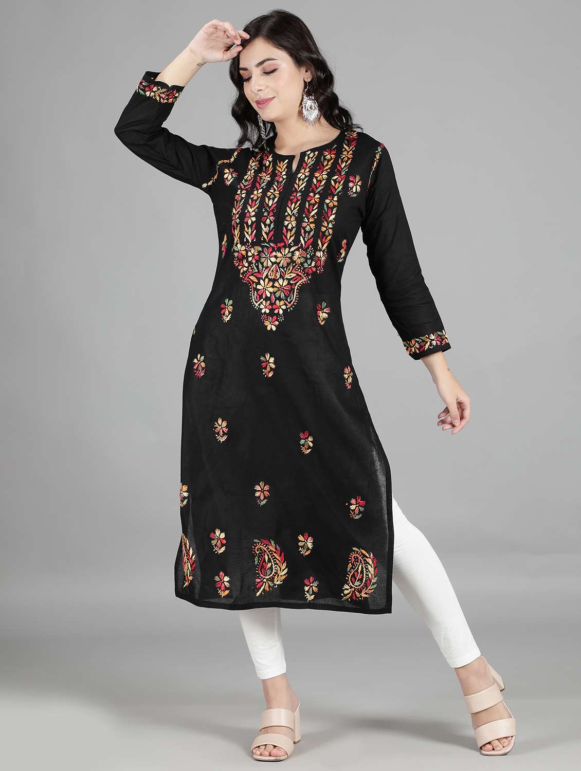 women's straight kurta - 18512686 - Zoom Image - 0