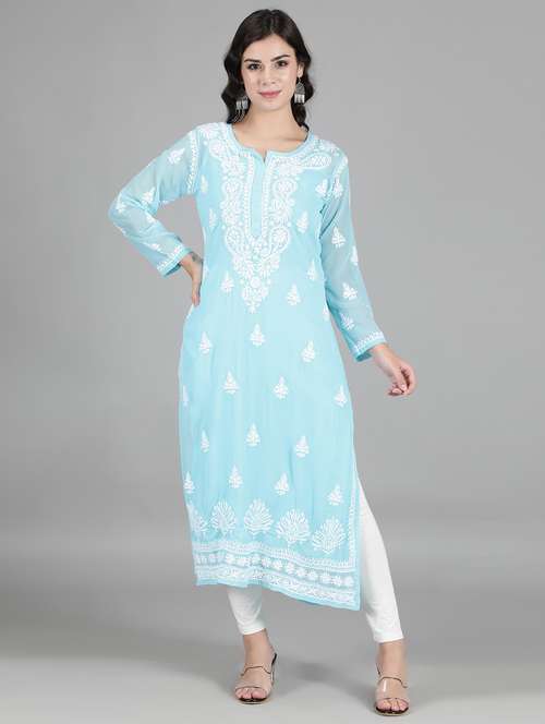 women's straight kurta - 18512696 -  Standard Image - 0
