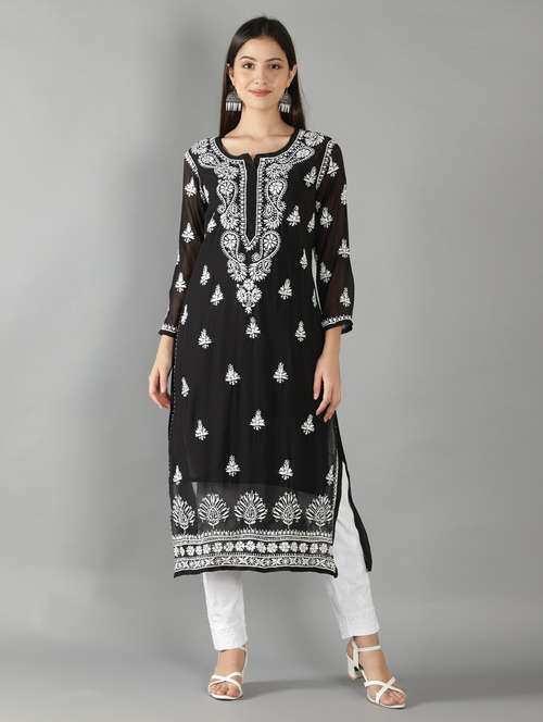 women's straight kurta - 18512698 -  Standard Image - 0