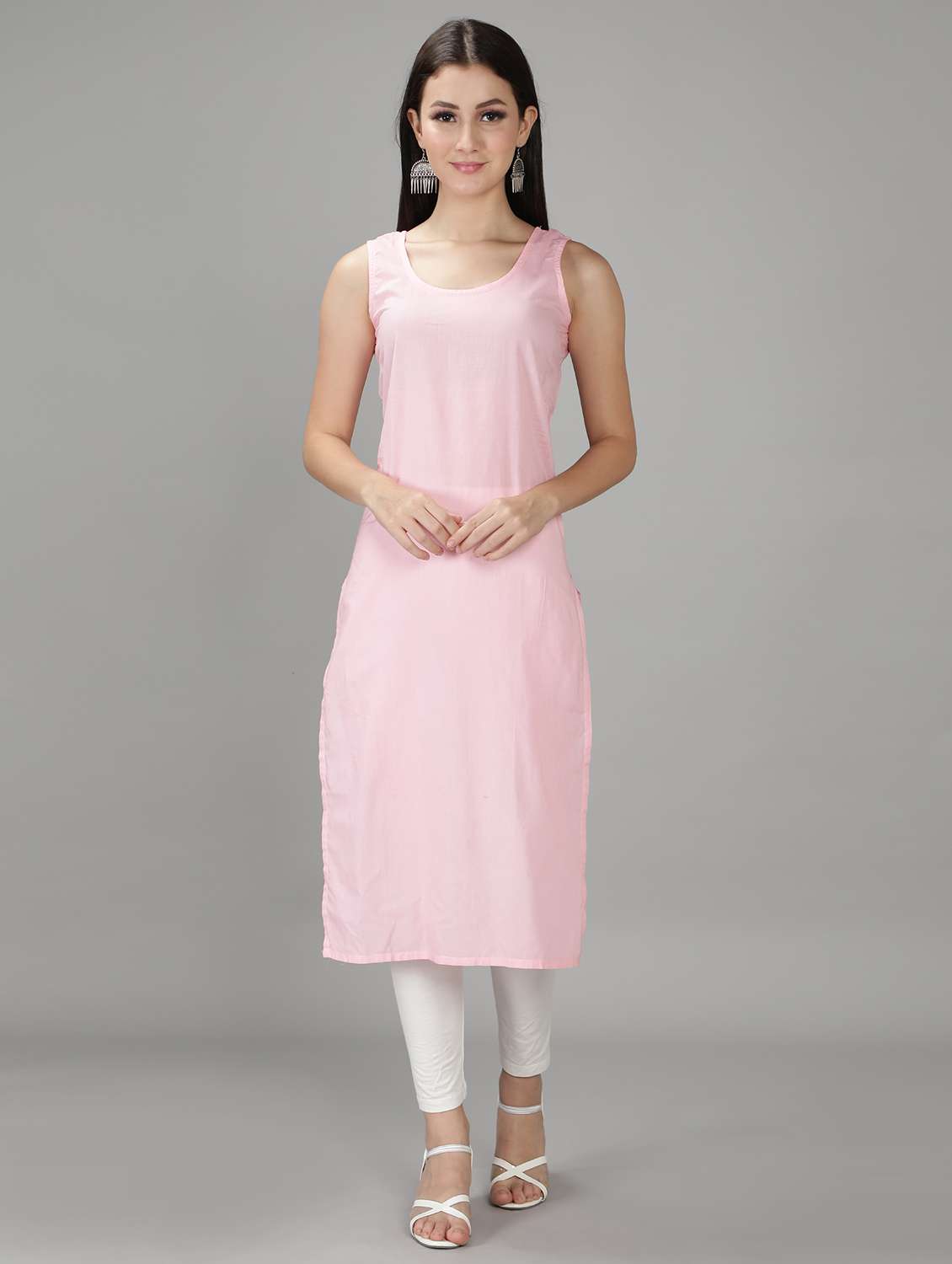 women's straight kurta - 18512700 -  Standard Image - 1