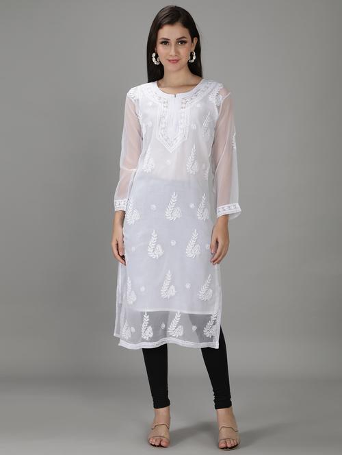 women's straight kurta - 18512715 - Standard Image - 0