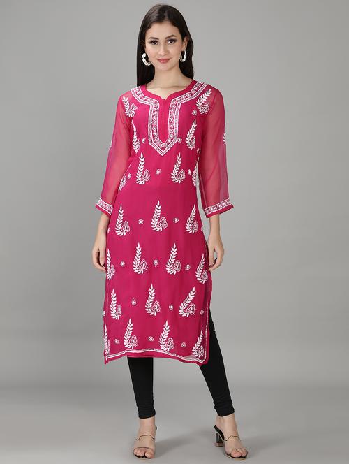 women's straight kurta - 18512717 - Standard Image - 0
