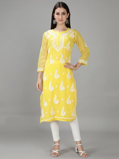 women's straight kurta - 18512719 - Standard Image - 0