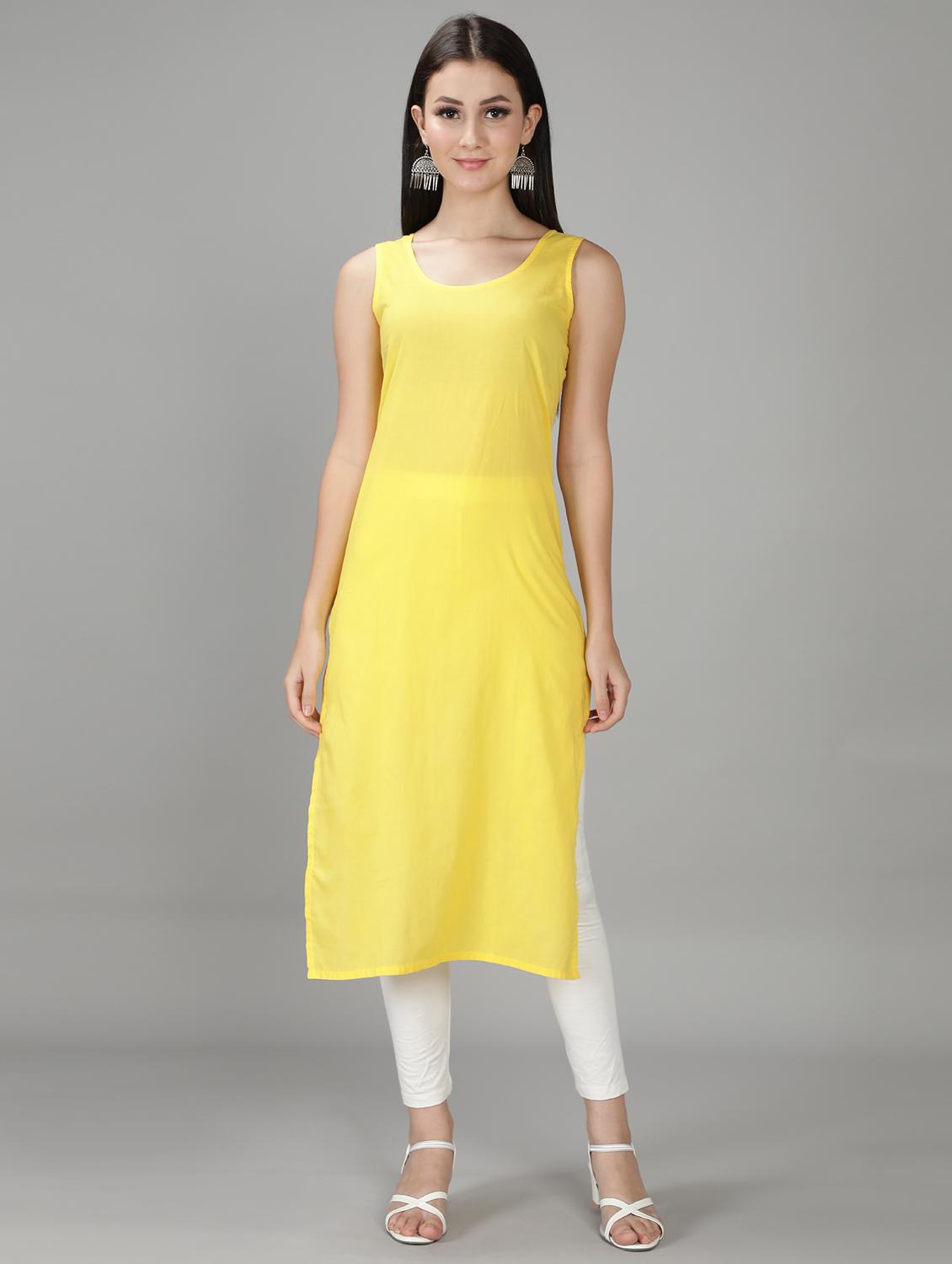 women's straight kurta - 18512719 -  Standard Image - 1